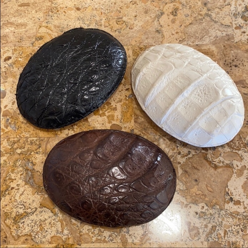 Genuine alligator Belt buckles